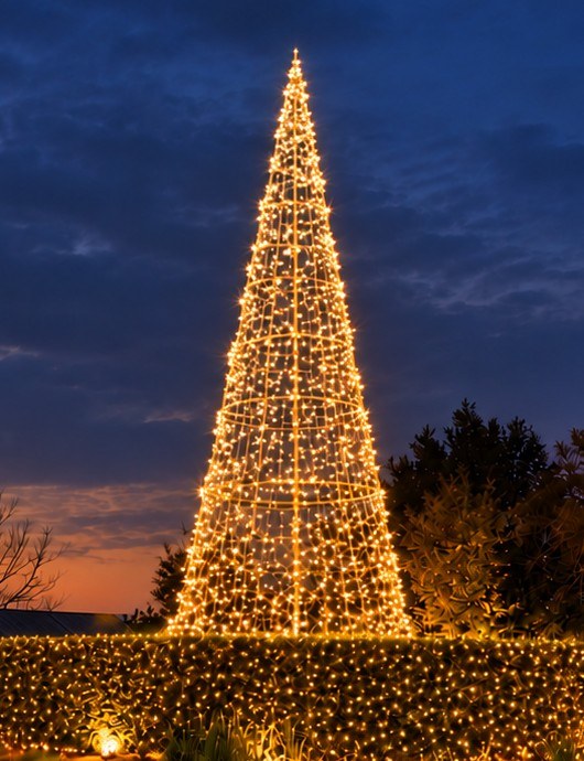 Kerstboom van LED-frame