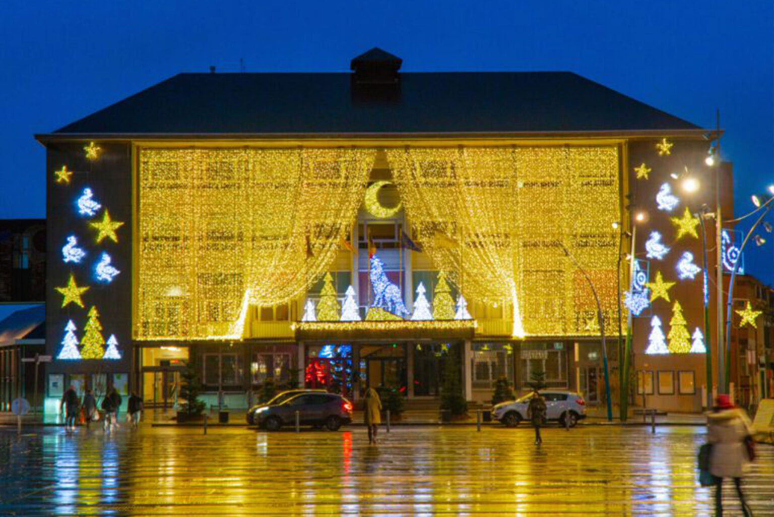 Winkelcentra & Retail Geveldecoratie Winkelcentrum