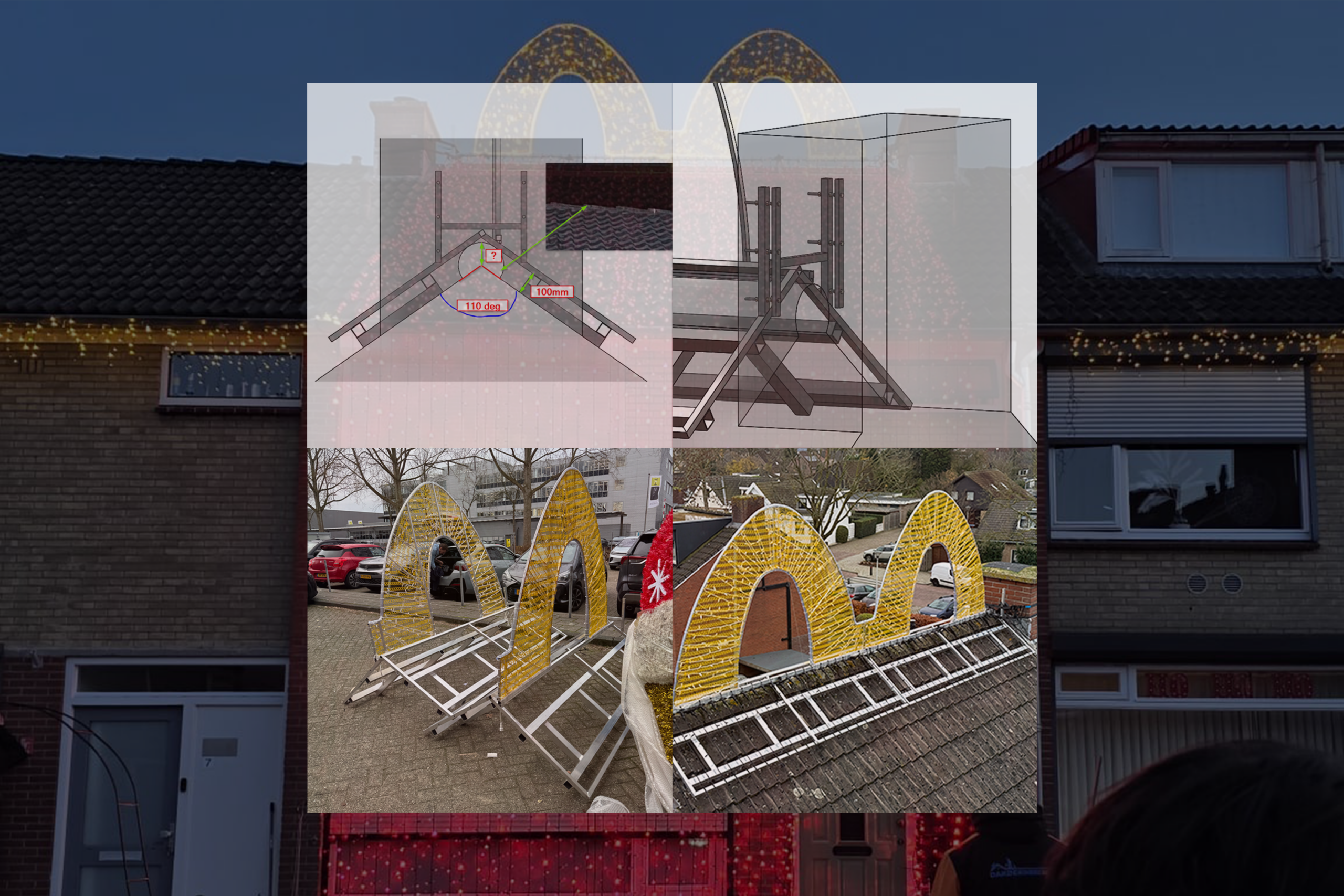 MC Donald huis Arkel - Tekening - Schets